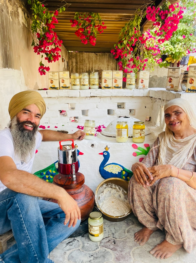Nand Bawa Dairy Family - Premium A2 Ghee Makers
